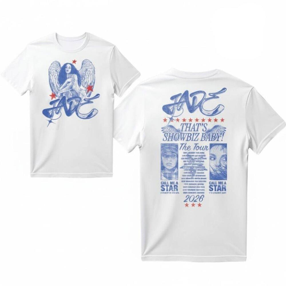 Jade That_S Showbiz Baby The Tour 2026 T Shirt  2 Sided